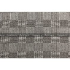 Ткань костюмная Armani в серых тонах в клетку с лёгким армирующим эффектом, ш152см, 0,5 м