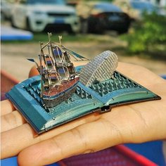 Металлический конструктор / 3D конструктор / Сборная модель Моби Дик