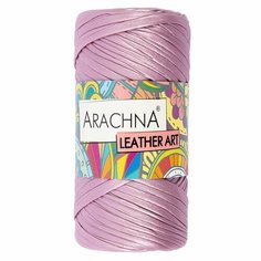 Пряжа ARACHNA LEATHER ART, ARACHNA, розовый - 03, 100% полиэстер, 1 моток, 160 г, 50 м.