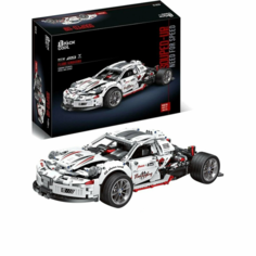 Конструктор Decool Technic Porsche "Flame King Kong 911 RSR" KC010 / 1995 деталей