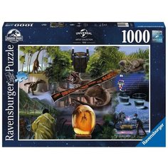 Ravensburger. Пазл картонный 1000 "Постер фильма Парк Юрского периода"