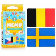 Обучающая игра "Мемо" Флаги (Европа) 04352 / 391745 Десятое королевство