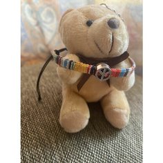 Подарочный набор мягкая игрушка Мишка Мирный и браслет пасифика цветная Miru Mira