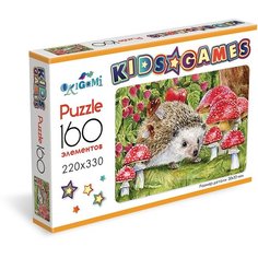 Пазл Origami Kids Games Ёжик, 07868, 160 дет., 14х20х3 см