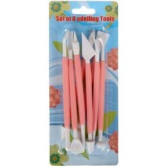 Набор стеков 8 штук для лепки из глины, пластилина, пластики Нет бренда