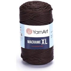 Пряжа YarnArt Macrame XL темно-коричневый (157), 100%полиэстер, 130м, 250г, 5шт