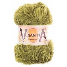 Пряжа Visantia Trafka ярко-зеленый (44), 100%полиэстер, 150м, 100г, 2шт