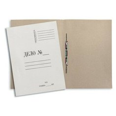 Скоросшиватель картонный дело 220г/м2 немел 20шт/уп 1496197,1496151,1496171 Noname