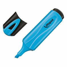 Текстовыделитель Maped FLUO PEPS CLASSIC 1-5 мм, голубой,742530
