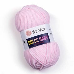 Пряжа YARNART Dolce Baby (YarnArt), св. розовый - 781, 100% микрополиэстер, 5 мотков, 50 г, 85 м.