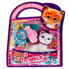 Карапуз PET-CDP-S-BB Питомец с акс пьет и писает для Софии, блистер /36/