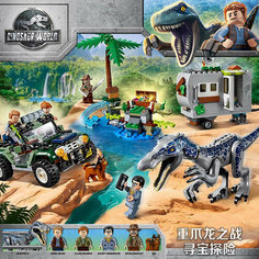 Конструктор Dinosaur Jurassic World Поединок с бариониксом Планета конструкторов