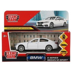 Модель 5ER-12-WH BMW 5-ER SEDAN M-SPORT белый Технопарк в коробке