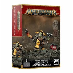 Миниатюры для настольной игры Games Workshop Warhammer Age of Sigmar: Orruk Warclans - Zoggrok Anvilsmasha 89-62