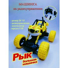 Рык машинка 1 шт, на радиоуправлении, вспыш лучший подарок для мальчика Весёлый муравей