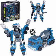 Робот трансформирующийся в камаз-бетоносмеситель Toys