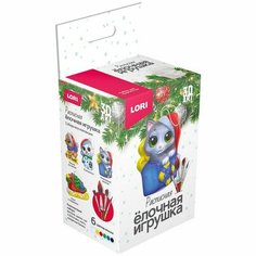 Lori 3D Art Ёлочная игрушка под роспись «Новогодний котёнок»