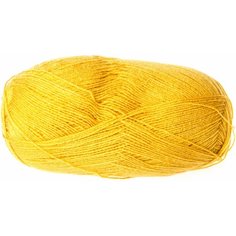 Пряжа Alize Superlana Tig темно-желтый (2), 25%шерсть/75%акрил, 570м, 100г, 2шт