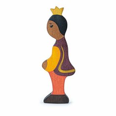 Мастерская Михеевых / Игрушка Принц темнокожая/ деревянные игрушки / интерьерное украшение