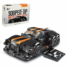 Конструктор Гонка «Песчаная буря», 542 детали Jisi Bricks (Decool)