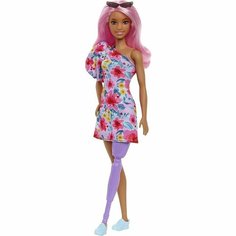 Кукла Барби Модная Штучка - Розовые волосы HBV21 Barbie