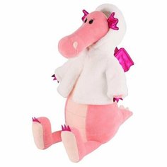 Мягкая игрушка MAXITOYS Дракон Эмма В Шубке 25 см 172725