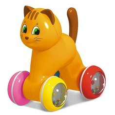 Игрушка-покатушка «Котик» Стеллар
