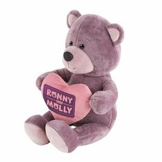 Мягкая игрушка «Мишка Ронни с сердечком», 21 см Maxitoys