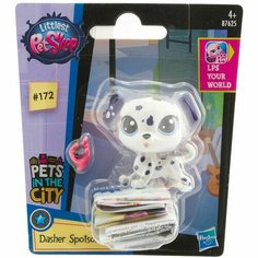 Littlest Pet Shop коллекционная фигурка собачка Dasher Spotson Hasbro