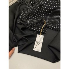 Ткань Костюмно-плательная однотонная смесовая ткань, 1 м. Noname