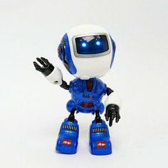 Робот , интерактивная игрушка из металла и пластика звуковые и световые эффекты Нет бренда