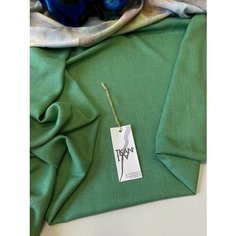 Ткань Костюмно-плательный фактурный лен с вискозой, 1 м. Noname