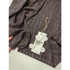 Ткань Костюмно-плательная твидовая ткань, 1 м. Noname