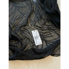 Ткань Плательно-блузочный шелковый шифон-деворе, 1 м. Noname