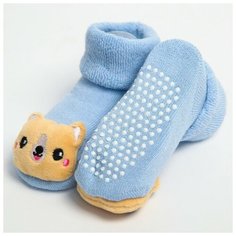 Погремушки - носочки на ножки «Собачки» , набор 2 шт. Крошка Я