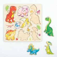 Настольная игра-головоломка "Дракончики", 24.5 х 24.5 см Задира плюс