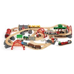 Brio Стартовый набор Deluxe XXL, 33052, 8 вагонов
