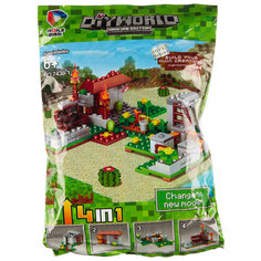 Конструктор Мой Мир, 4 варианта сборки Jiqile