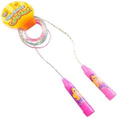 Скакалка детская WOOW TOYS "Лучше всех", цвет розовый