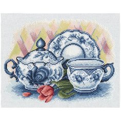 PANNA Набор для вышивания Чаепитие 32 х 25 см (GF-0269)
