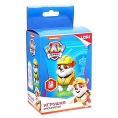 LORI 3D Art Игрушка-раскраска Щенячий патруль Крепыш, Ирс-004 6 шт.