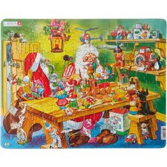 Рамка-вкладыш Larsen Мастерская Санта Клауса (EA2), 140 дет.