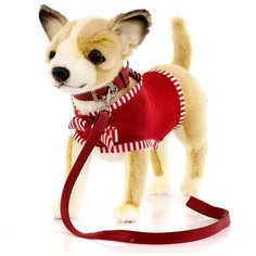 Мягкая игрушка Hansa Creation Собака чихуахуа в красной майке, 27 см