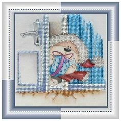 Набор для вышивания бисером Абрис Арт "Сюрприз", 15х15 см, арт. AM-050 Abris ART