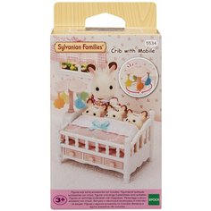 Детская кроватка с мобилем Sylvanian Families