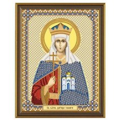 Наборы для вышивания бисером нова слобода С 6170 Св. Блгв. Царица Тамара 13х17 см Nova Sloboda