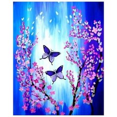 Картина по номерам "Бабочки", 40x50 см Paintboy