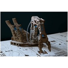 Деревянный конструктор Гидравлическая рука Uniwood