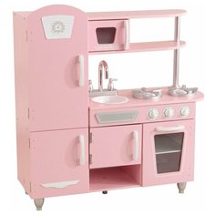 Игровой набор KIDKRAFT Кухня 53347_KE Винтаж, цвет: розовый с белым