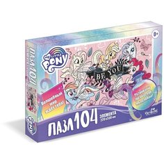 Оригами Пазл Розовые пони 104 элемента Пони Origami